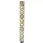 Műanyag gömb gyöngy 6cm 10db-os