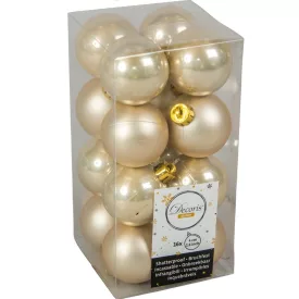 Műanyag gömb gyöngy 4cm 16db-os