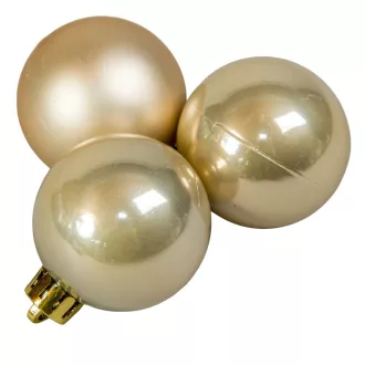 Műanyag gömb gyöngy 4cm 16db-os