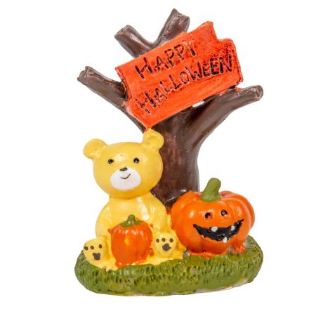 Tökös, macis halloween dísz poly M7,5cm