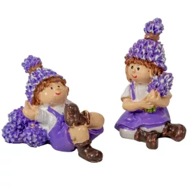 Levendula gyerek poly 4,5cm 2db-os 