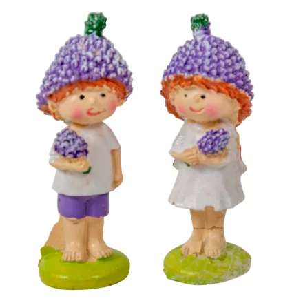 Levendula gyerek poly M6cm 2db-os