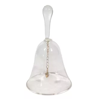Üveg csengő 7x13cm
