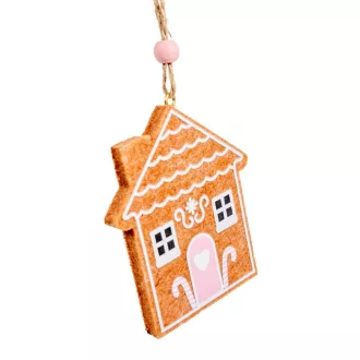 Mézeskalács figura filc akasztós 9cm