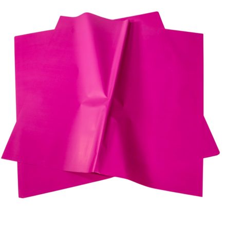 Csomagoló fólia soft sötét rózsaszín 57x57cm 20db-os