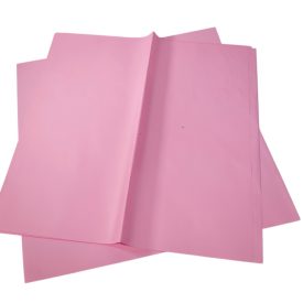 Csomagoló fólia soft világos rózsaszín 57x57cm 20db-os