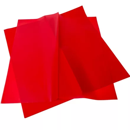 Csomagoló fólia piros 58x58cm 20db-os