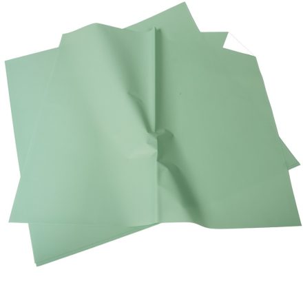 Csomagoló fólia paszter/púder zöld 58x58cm 20db-os