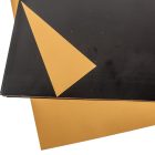 Csomagoló fólia 2oldalas arany-fekete 58x58cm 20db-os