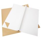 Csomagoló fólia 2oldalas arany/fehér 58x58cm