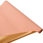 Csomagoló fólia 2 oldalas arany-barna 58cmx10m