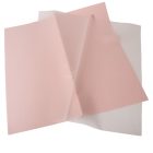 Csomagoló fólia csíkos rózsaszín 58x58cm 20db-os