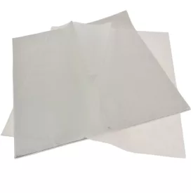  Csomagoló fólia transzparens csíkos ezüst 58x58cm 20db-os