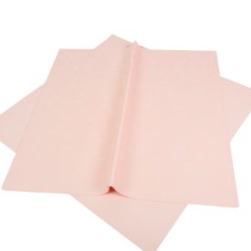 Csomagoló fólia szivecskés rózsaszín 58x58cm 20db-os
