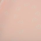 Csomagoló fólia szivecskés rózsaszín 58x58cm 20db-os