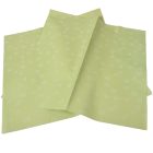 Csomagolóanyag szívecskés zöld 58x58cm 20db-os