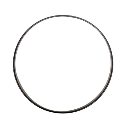 Fém karika fekete D20cm