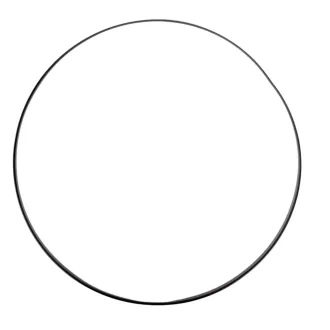 Fém karika fekete D40cm