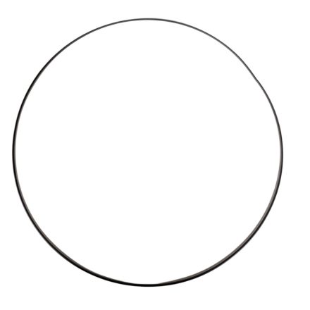 Fém karika fekete D40cm