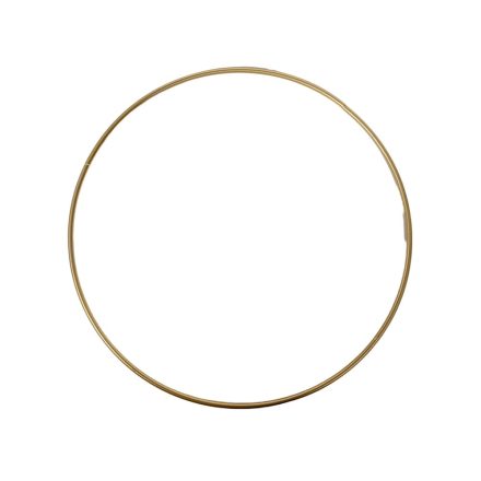 Fém karika arany D20cm