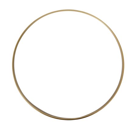 Fém karika arany D25cm