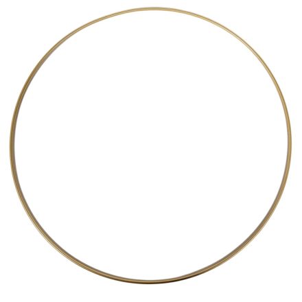 Fém karika arany D30cm