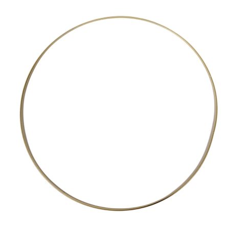 Fém karika arany D35cm