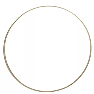 Fém karika arany D40cm