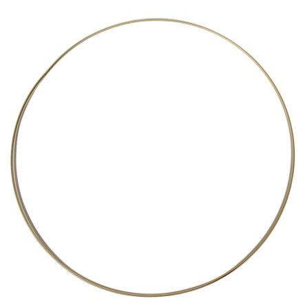 Fém karika arany D40cm