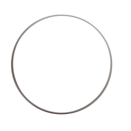 Fém karika ezüst D25cm