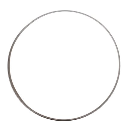 Fém karika ezüst D30cm