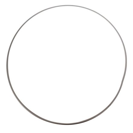 Fém karika ezüst D40cm