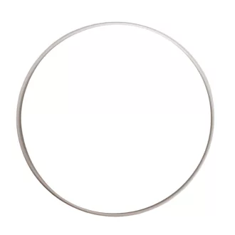 Fém karika fehér D25cm