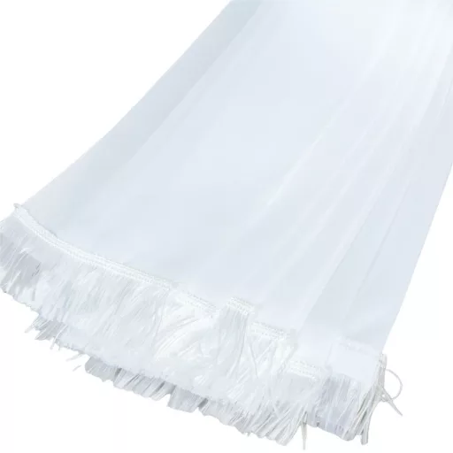 Koszorú szalag 10x220cm fehér-fehér 10db/csom (db ár)