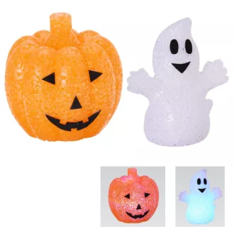 Halloween figura LED-es műa. 10-13cm