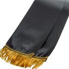 Koszorú szalag 10x220cm fekete-arany 2db/csom (db ár)