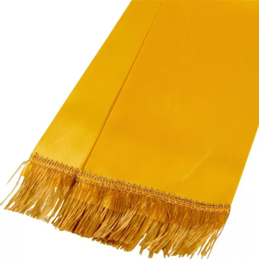 Koszorú szalag 10x220cm arany-arany 2db/csom (db ár)