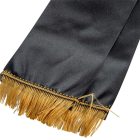 Koszorú szalag 12x220cm fekete-arany 2db/csom (db ár)