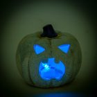 Halloween tök multi LED-es (6szín) fehér M7cm