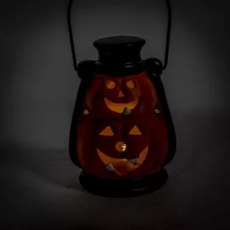 Halloween tök lámpás LED-es ker. M11,5cm
