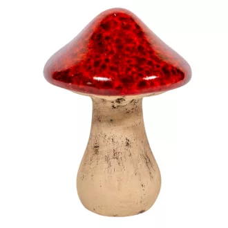 Gomba ker. piros M10cm