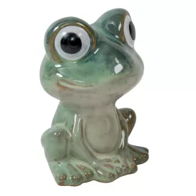 Béka fényes ker zöld M10cm