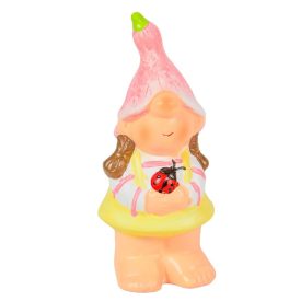 Lány virágsapiban ker M13cm