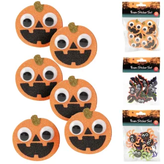 Halloween habmatrica szett 6cm 10db-os