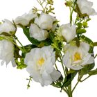 Rózsa csokor 7v. fehér M30cm 48db/#