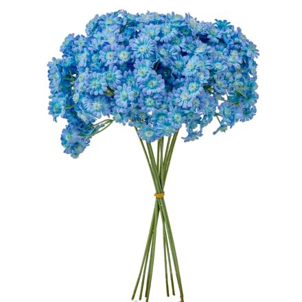 Díszítő köteg 10szálas kék M31cm 24db/#