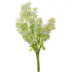 Díszítő csokor fehér M31cm 48db/#