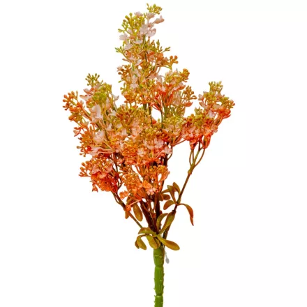 Díszítő csokor rózsaszín M31cm 48db/#