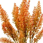 Díszítő 5ágú narancs sárga M35cm 60db/#