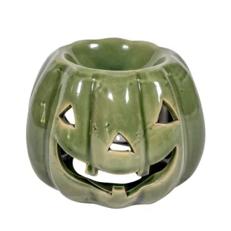 Halloween tök párologtató ker. zöld M8x10cm
